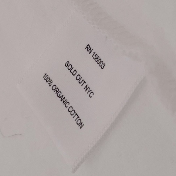 Soldout.nyc The Iconically Soft Perfect Tee White Small - Picture 12 of 13